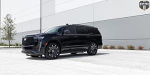  Cadillac Escalade with DUB 1-Piece Cheef - DC271BE